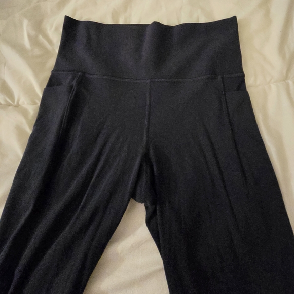 Athleta Black Leggings Sleek Stretchy Comfort - Picture 8 of 12